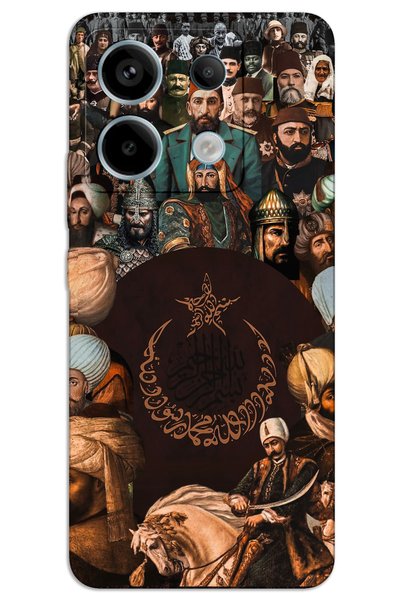 MRCİLETİSİM Xiaomi Redmi Note 13 Pro 4g Case Hd Pattern Printed Back Cover - ...