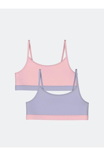 LC Waikiki Lcw Kids Basic Girl's Bustier 2-Piece (S5)