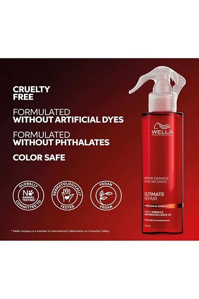 Wella Professionals Tratament spray fără clătire, reparare pentru toate tipurile de păr 185 ml