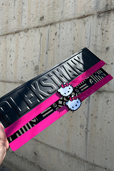 Pleksimanya Hello Kitty Pleksi Takmatik Plakalık