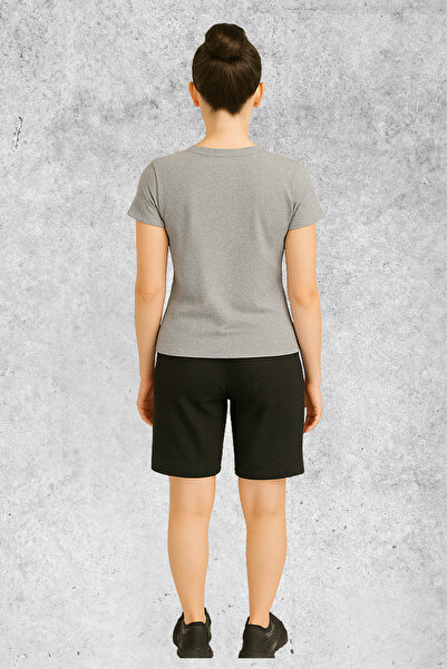 MOLICO Basic Unisex Crew Neck Short Sleeve Li̇ve Simply Printed Tshirt