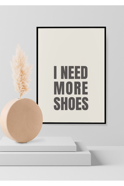 Funzee Fashion Themed Poster for Bedroom & Dressing Room - Humorous & Inspirational Wall Decor- Frameless