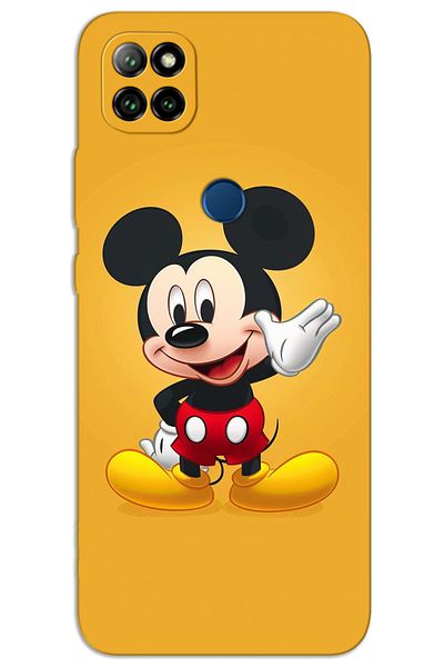 MRCİLETİSİM Casper Via E30 Case Hd Pattern Printed Back Cover - Mickey 3