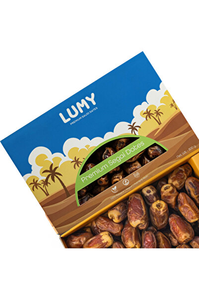 Lumy Dates تمر لومي سعودي فاخر - صقعي ٨٠٠ غرام