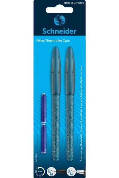 SCHNEIDER Opus Pen and Rollerball Set, green