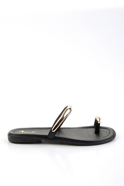 Bambi Black Women's Slippers K04606021509