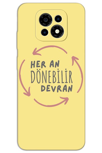 MRCİLETİSİM غطاء خلفي مطبوع بنمط HD من Casper Via M35 - Devran Döner
