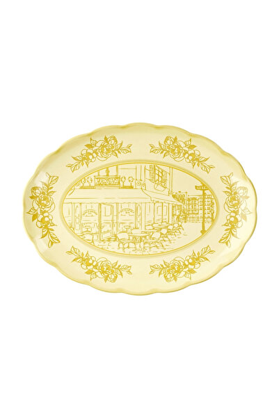 GUZZİNİ Josephine Servis Tabağı Large 51x38 cm Sarı
