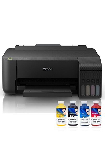 EPSON L3250 INKTEC Süblimasyon Mürekkepli Yazıcı 4 Renk Bitmeyen Kartuşlu Transfer Baskılar için