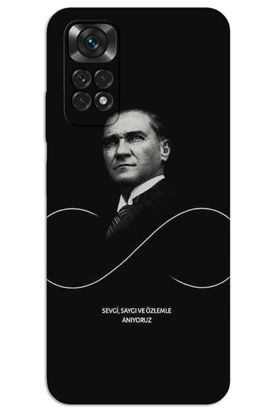 MRCİLETİSİM حافظة هاتف Xiaomi Redmi Note 11 ذات غطاء خلفي مطبوع بنمط HD - أتا...