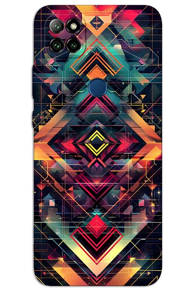 MRCİLETİSİM Casper Via E30 Case Hd Pattern Printed Back Cover - Motif 2