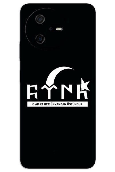 MRCİLETİSİM Casper Via A40 Case Hd Pattern Printed Back Cover - Turkish