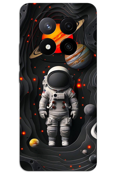 MRCİLETİSİM حافظة هاتف Xiaomi Redmi Note 14 Pro ذات غطاء خلفي مطبوع بنمط HD -...