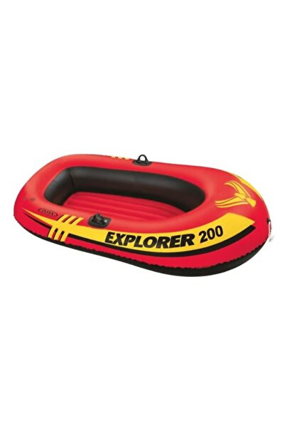 Intex Explorer 200 Inflatable Boat – 185x94x41cm – 2-Person Water Raft