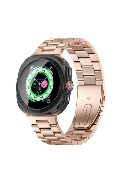 redmud teknoloji Samsung Galaxy Watch 8 Classic Compatible Stainless Steel Metal Band + Adjustment Apparatus