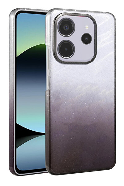 NewFace غطاء لامع لهاتف شاومي ريدمي 12 من إم إس إيه-شوب - أسود