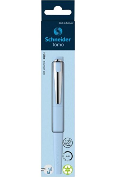 SCHNEIDER Stilou Tomo M in cutie carton, bleu