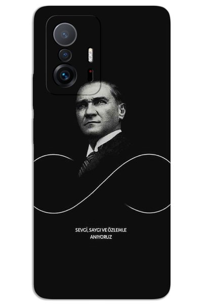 MRCİLETİSİM حافظة هاتف Xiaomi Mi 11T / Mi 11T Pro HD مطبوعة بنمط خلفي - أتاتو...