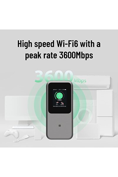 ZTE 5G Pocket WiFi 6 Router U50 Pro,Portable Mobile Hotspot 5G Broadband Modem Unlock Global version
