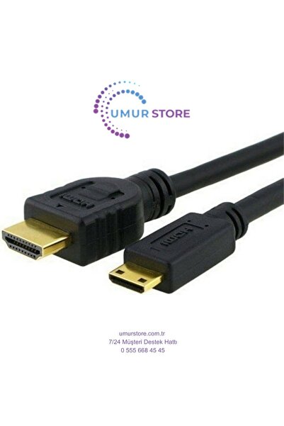 Herz 3 Metre Mini HDMI Kablo Mini HDMI Mini HDMI 3 Metre Mini HDMI Kablo