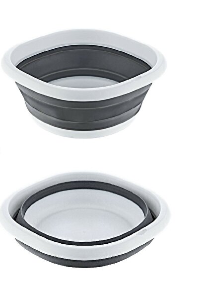 AHİR TİCARET Katlanır Badya -Leğen Akordiyon Katlanabilir Badya 5 Lt