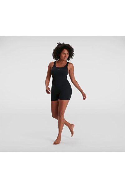 SPEEDO Eco Endurance Legsuit Women's Swimmer Swimsuit Black