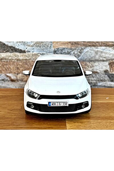 e-vitrin 1:24 Volkswagen Scirocco Model Araba Beyaz