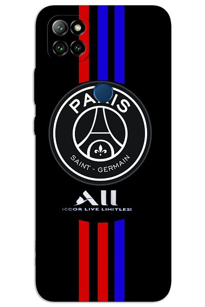 MRCİLETİSİM Casper Via E30 Case Hd Pattern Printed Back Cover - Psg