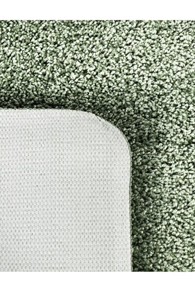 EUROBANO Shaggy Oval Великий розмір Нековзне дно Можна прати 60x100 60x50 Набір з 2 штук Килимок для ванної кімнати