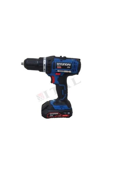 Hyundai HPA202 Akülü Matkap Vidalama 20V (2X2.0Ah Akülü)
