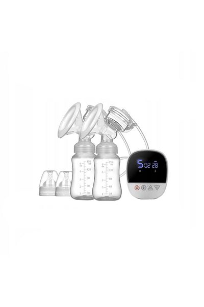 Berdsen Two-phase electric breast pump, massage cushion, control panel with LCD display, 1200 mAh
