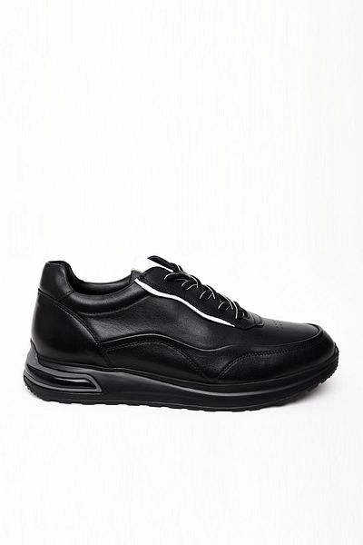 Morven Men's Black Seasonal Casual Sports Shoes
