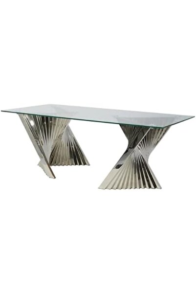 Vanity Living Sintra Silver Coffee Table