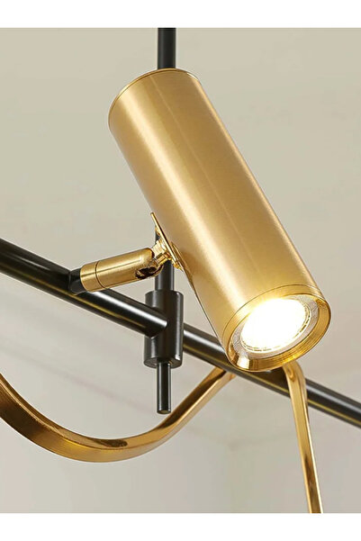 LUXXO Candelabru Spiral, 3xG9 + 1xE27, 3 abajururi din sticla, 10x26x120cm