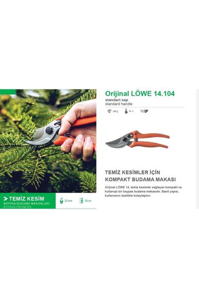 LOVE LÖWE 14.104 BUDAMA MAKASI - MADE İN GERMANY