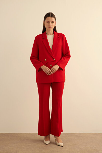 Aker İspanyol Paça Dokuma Pantolon