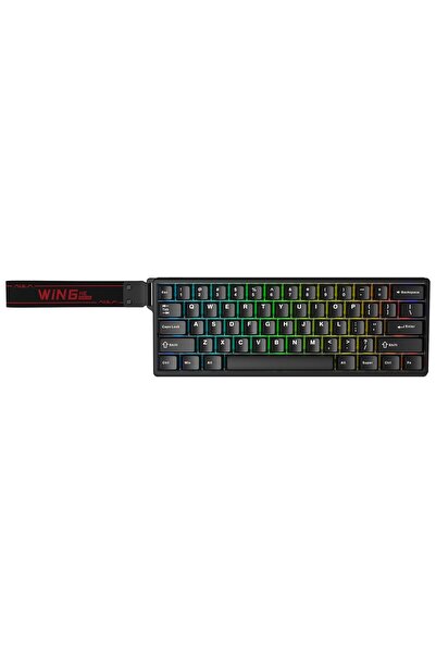 Aula Win60 HE Manyetik Klavye Rapid Trigger GrayWood Swtich 8000Hz RGB TKL Hot Swap Oyuncu Klavyesi