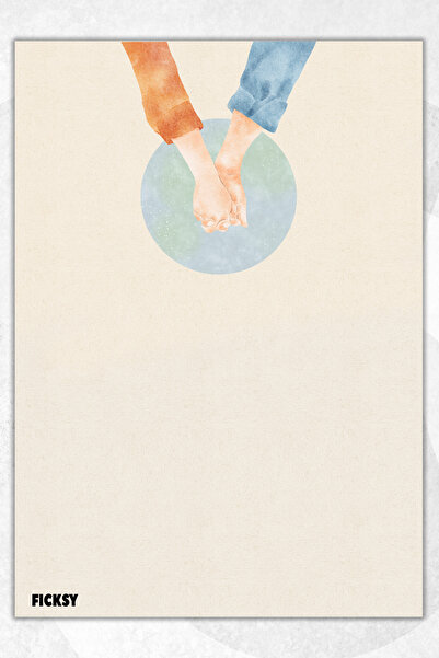 Ficksy دفتر ملاحظات A5 بدون خطوط - 50 ورقة - مذكرة - دفتر ملاحظات - ورق ملاحظات