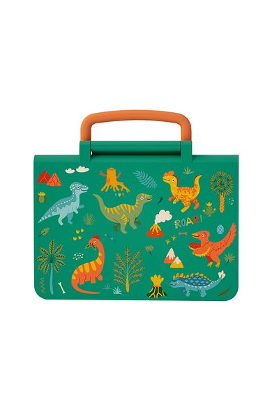 esabela Square Lunch Box for Kids, Multi-Compartment, Leakproof, Insulated, Food Organizer, Bento for School