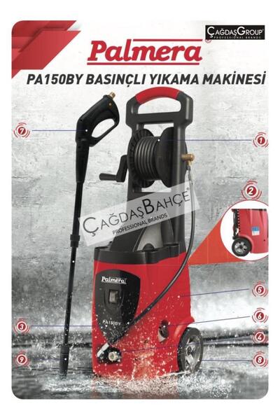 Palmera PA150BY 150 BAR BASINÇLI YIKAMA MAKİNESİ