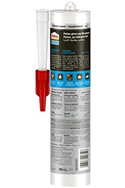Pattex Transparent Silicone Sealant SL212