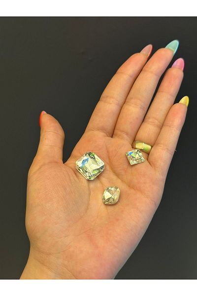 Gönülden Tasarım 3 BUC SET PENTRU PASTĂ CRYSTAL STONE 2X2 CM 1X1 M