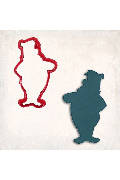 Butedo Flintstones Fred Cookie Mold Sculpting Snap
