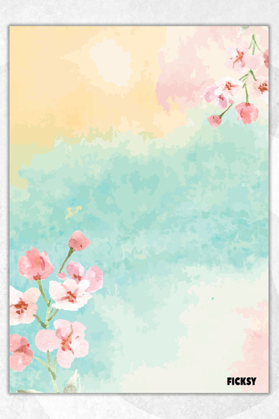 Ficksy دفتر ملاحظات A5 بدون خطوط - 50 ورقة - مذكرة - دفتر ملاحظات - ورق ملاحظات