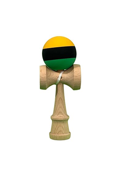 dalip Kendama interactivă profesională, pliabilă, din lemn, 18 cm, jucărie de...