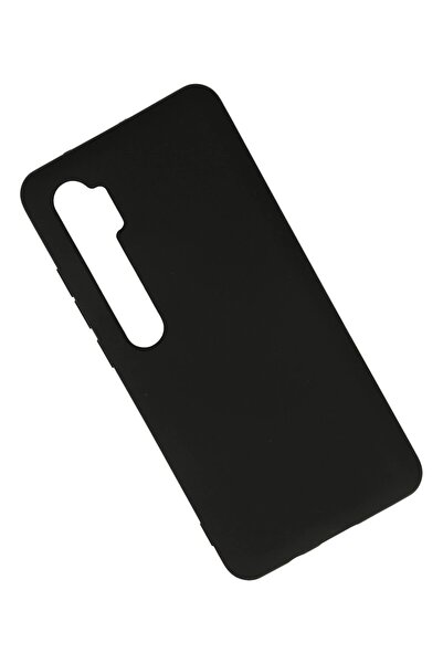 CepteToptan Myt09 Xiaomi Mi Note 10 Lite Case Nano Inside Velvet Silicone - Black