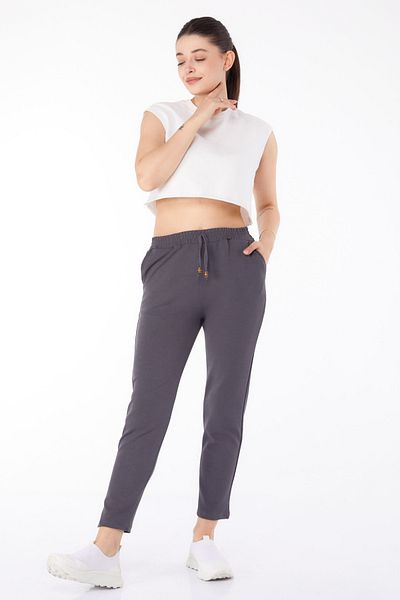 TOFİSA Carrot Pants Smoked - 27076