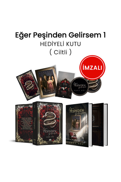 Guardian Kitap İMZALI-Eğer Peşinden Gelirsem 1 – Hediyeli Kutu