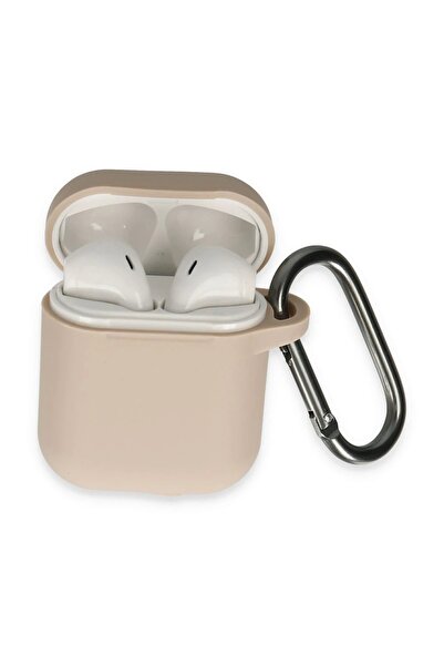 CepteToptan Myt09 AirPods 2 (2Nd Generation) Hanging Case - Powder