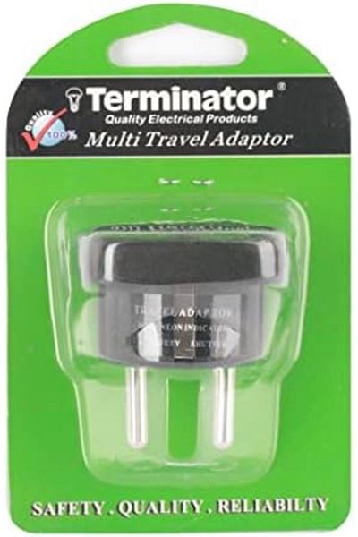 Terminatör محول Terminator متعدد المسافرين مع مصراع ومؤشر (من الاتحاد الأوروبي إلى العالمي) رقم الموديل TL-15B